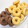 大海とアーツ's cooksnap of when they made 簡単♪ノンオイル♪もちもち豆腐ドーナツ.