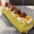 〜みみ〜's cooksnap of when they made 抹茶ロール♡ホワイトチョコクリーム♡.