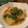 のえもゆ's cooksnap of when they made 【炊飯器で】豚こまと大根のモツ煮風.