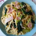 管理栄養士⌘マリ's cooksnap of when they made ☆ほうれん草とベーコンの和風パスタ☆.