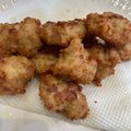 アクティー☆€€€€'s cooksnap of when they made 簡単！節約！鶏ひき肉と豆腐のカラアゲくん.