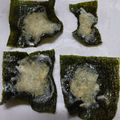 三七子's cooksnap of when they made 2分でおつまみ！パリパリ海苔チーズ.