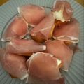 白いトラ's cooksnap of when they made 生ハム柿クリームチーズサラダ.