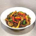 クックUR9L2V☆'s cooksnap of when they made ☆簡単☆なすとピーマンの肉味噌炒め.