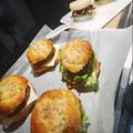 *ИaOSaN*'s cooksnap of when they made ハンバーガーバンズ.