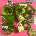 まこさんど's cooksnap of when they made ピーマンの 種を簡単に取り出す方法.