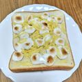 ＊なぁ＊'s cooksnap of when they made 小粒マシュマロ＆チーズトースト.