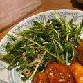 もも's cooksnap of when they made シャキ！ぷちっ！豆苗とツナの胡麻サラダ.