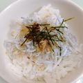 サンフラワー30's cooksnap of when they made しらすのバター醤油ご飯.