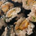 MULA's cooksnap of when they made 恵方巻きに♪ちょうどいい♪エビフライ巻き.