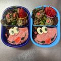 Chaaa_room's cooksnap of when they made Lippyリッピー＊時短　簡単　キャラ弁.