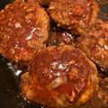 Blue's cooksnap of when they made 元ステーキ職人直伝！ハンバーグの黄金比率.