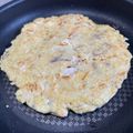 こくらら's cooksnap of when they made 山芋不要！強力粉で作るお好み焼き♡.