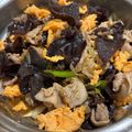 伊達こまち's cooksnap of when they made 豚肉ときくらげの卵炒め.