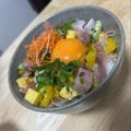 えみめろん's cooksnap of when they made 〜少ない刺身で海鮮丼★タレが決め手よ〜.
