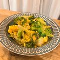 まーこ２１５'s cooksnap of when they made mブロッコリーと卵の中華マヨ炒め.