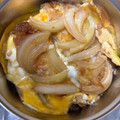 クック8QOOH4☆'s cooksnap of when they made 簡単10分☆冷めても美味しいカツ丼弁当.