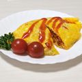 ぱふ's cooksnap of when they made チキンライスでオムライス♡炊飯器.