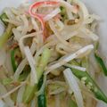 ばたみそーぱん☆'s cooksnap of when they made もやしとカニかまのコンソメサラダ.