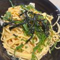 ゆのみんママ's cooksnap of when they made 生クリーム不要！明太子クリームパスタ.
