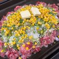 むらためぐみ's cooksnap of when they made ホットプレートでペッパーランチ風ライス.