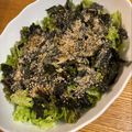☆★mｰksｰh★☆'s cooksnap of when they made 簡単♪サニーレタスと海苔のふわふわサラダ.