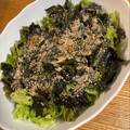 ☆★mｰksｰh★☆'s cooksnap of when they made 簡単♪サニーレタスと海苔のふわふわサラダ.