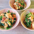 さくらん餅's cooksnap of when they made 10分で副菜！ほうれん草と卵のサラダ.