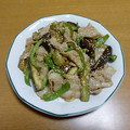 55才のおじさん's cooksnap of when they made 茄子とピーマンと豚肉の旨とろ甘辛炒め.