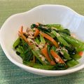 ビートルズ食堂's cooksnap of when they made 小松菜とシーチキン.