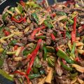 Miz0862's cooksnap of when they made チンジャオロース☆牛でも豚でもどちらでも.