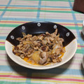 ntvdfespbmthoriproym's cooksnap of when they made 豚こまとしめじのハヤシ炒め.