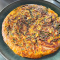 azbjbn's cooksnap of when they made 簡単！とうもろこしのチヂミ.
