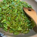 こがなこ♡'s cooksnap of when they made やみつき モロッコいんげん ピリ辛炒め.