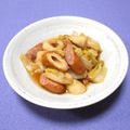 ＠迷子＠'s cooksnap of when they made 白菜ちくわウィンナー煮物〜簡単過ぎる！.