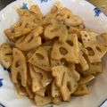 ぽちゃ☆まる's cooksnap of when they made れんこんのきんぴら★黄金比.