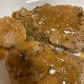 ☆ちぃ's cooksnap of when they made 豚ヒレ肉ソテー☆ジンジャーオニオンソース.