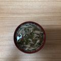 かおり♡♡♡'s cooksnap of when they made 簡単コクうま〜☆舞茸バターごまみそ汁！.