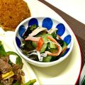 にきけん's cooksnap of when they made きゅうりとかにかまの酢の物.