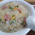 みなあゆママ's cooksnap of when they made シンプルすぎる！ハムと卵、ねぎだけ炒飯.
