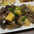 ＊＊天然水＊＊'s cooksnap of when they made ♠塩マーボーなす♠中華♠.
