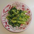 なめこおろし's cooksnap of when they made ❀　菜の花のわさびマヨ和え　✿.