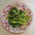 なめこおろし's cooksnap of when they made ❀　菜の花のわさびマヨ和え　✿.