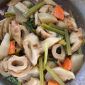 kei☆1121's cooksnap of when they made 簡単＊カブと油揚げとちくわの煮物.