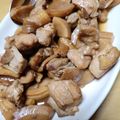 cotton777's cooksnap of when they made 竹の子＆鶏肉のバターしょう油炒め♪.