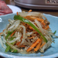 クリーピングタイム☆'s cooksnap of when they made 簡単*もやしとピーマンと人参のナムル*.