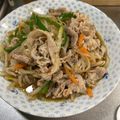 ミアンミアン's cooksnap of when they made もやしたっぷり☆豚肉と春雨のチャプチェ風.