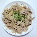 pucyipan's cooksnap of when they made すぐでき＊豚こまともやし甘辛ダレ＊.