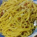 純子50Plus's cooksnap of when they made 簡単パスタ♪和風な納豆ペペロンチーノ.