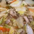 ハト子さん's cooksnap of when they made 豚と白菜の一人鍋.